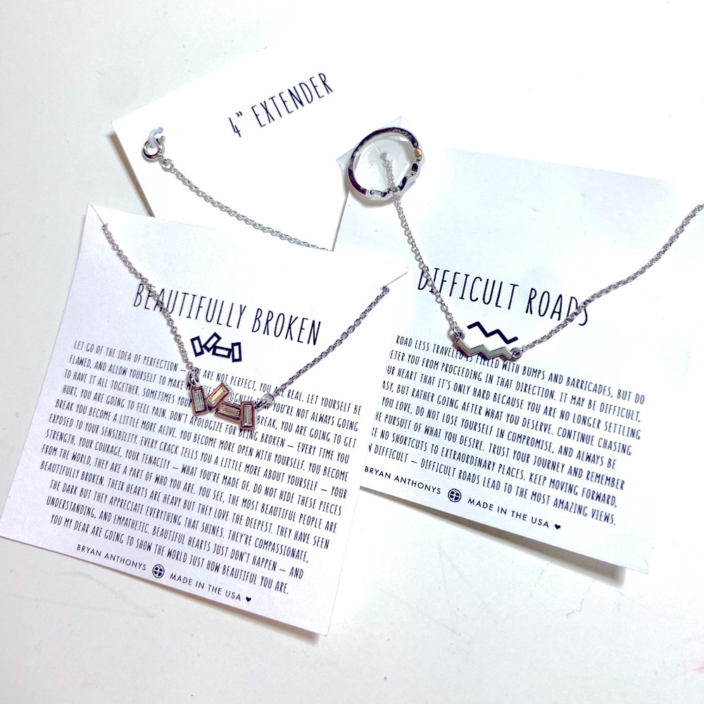 Bryan Anthony necklaces and ring set